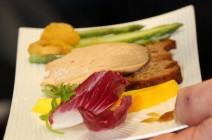 foie gras aux épices en déclinaison de goûts