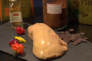 Foie gras le cacao s'associe avec bonheur