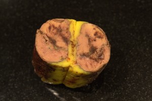 Marbré de foie de canard à l'ardoise et au chocolat
